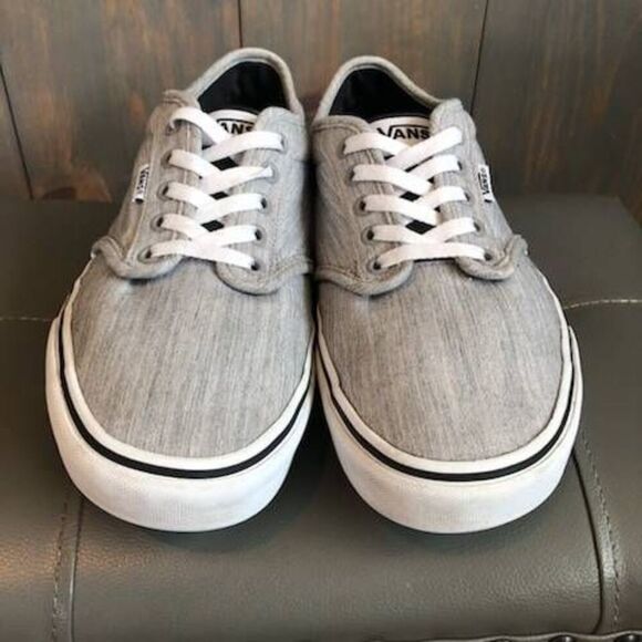 Vans Atwood Off The Wall Tennis Shoes Men's 11.5 Grey - Picture 1 of 9